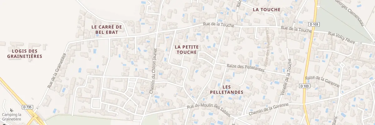 Plan du 7 Rue de la Petite Touche à La Flotte
