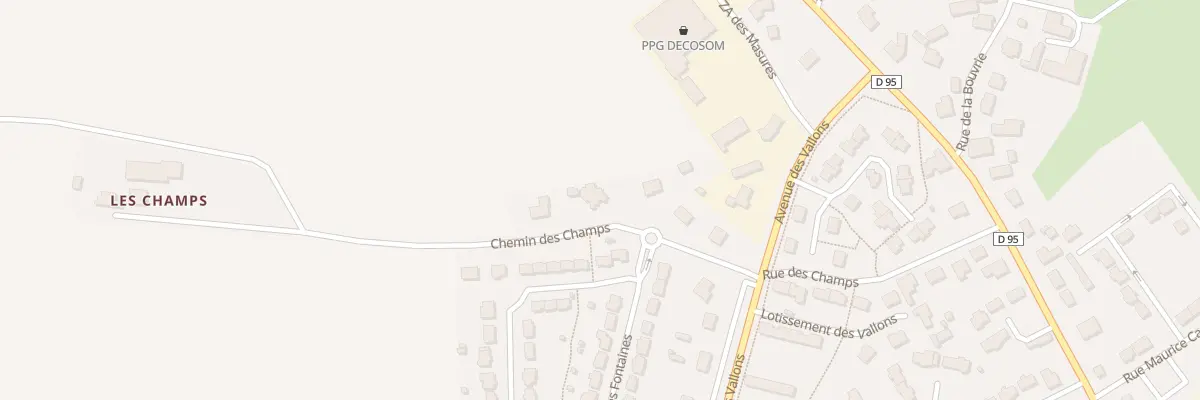 Plan du 6 Chemin des Champs à Louvigné-de-Bais