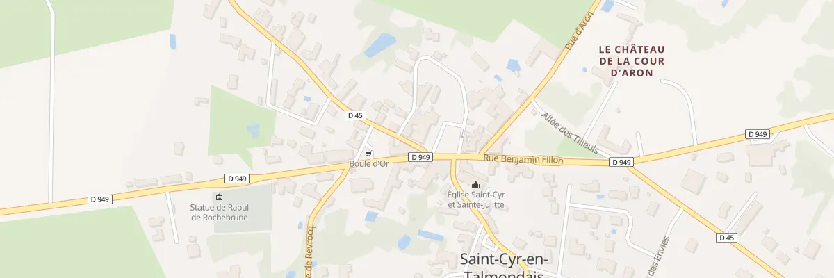 Plan du 3B Rue de la saunerie à Saint-Cyr-en-Talmondais