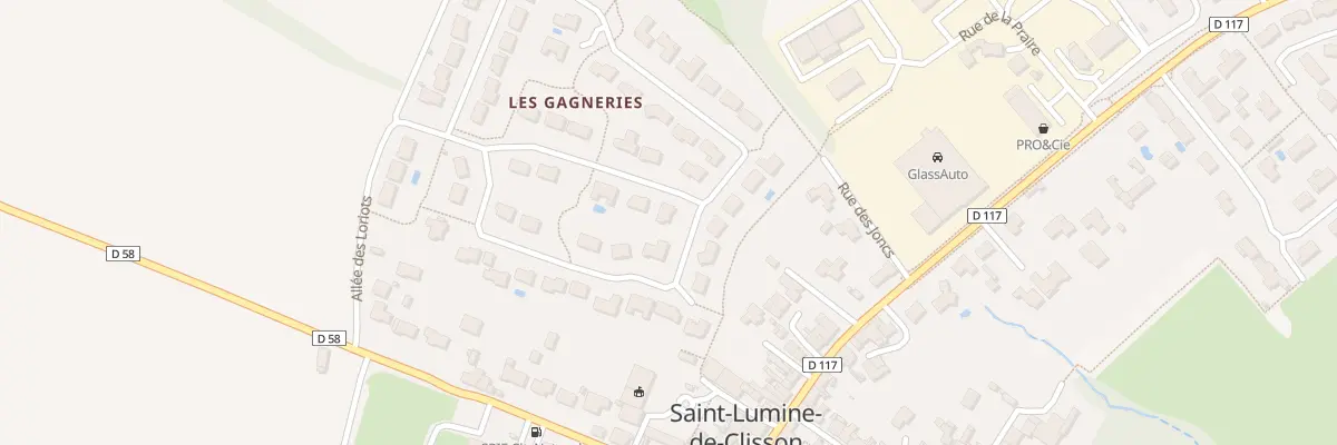 Plan du 10 All des Roitelets à Saint-Lumine-de-Clisson
