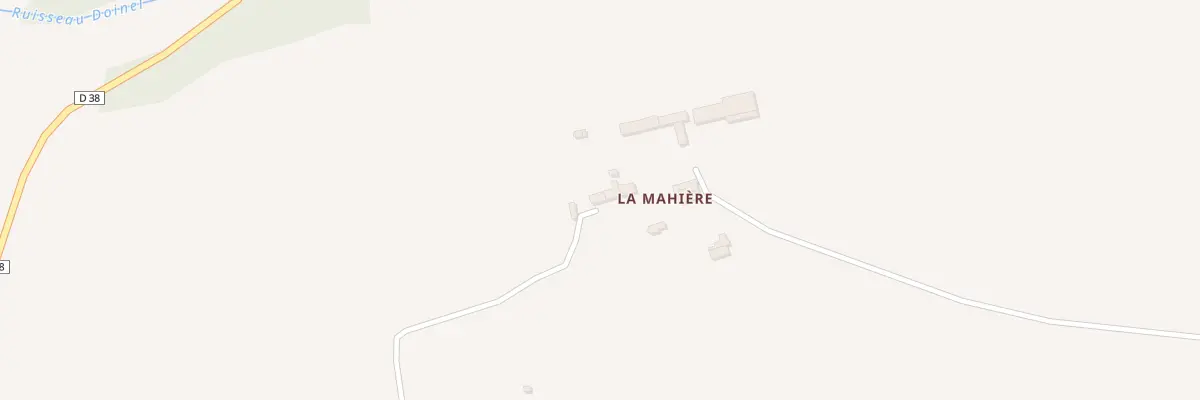 Plan du 5029 La Mahiere au Mesnil-Villeman