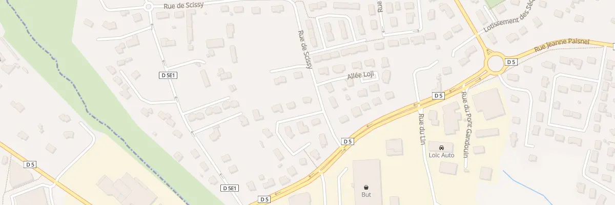 Plan du 2 Rue des Charmilles à Saint-Senier-sous-Avranches