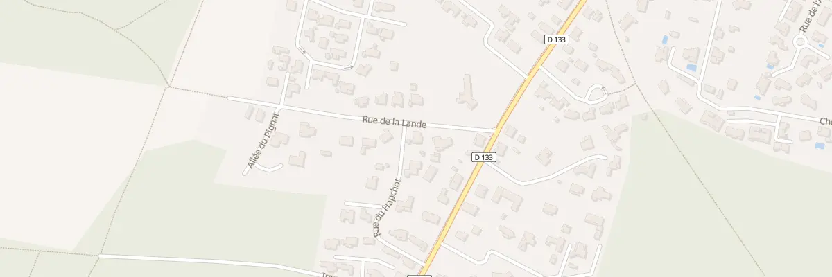 Plan du 4 Rue de la Lande à Tosse