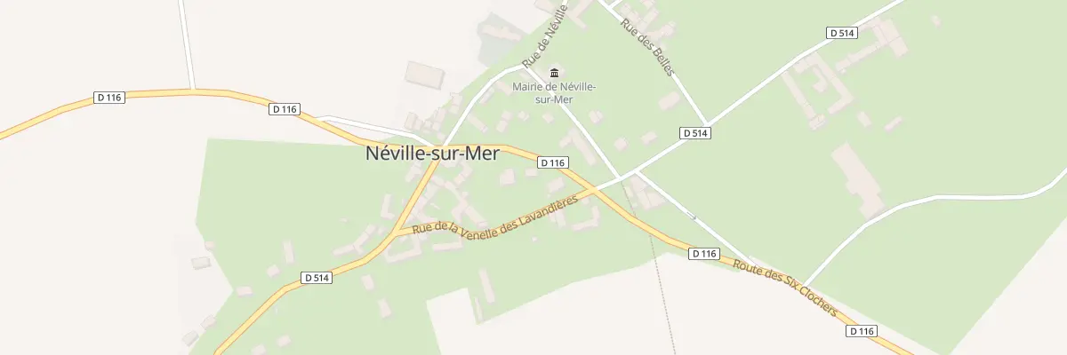 Plan du 38 Village de Neville sur Mer à Vicq-sur-Mer