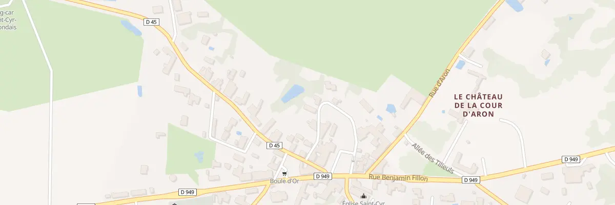 Plan du 11 Rue du trou des brigands à Saint-Cyr-en-Talmondais