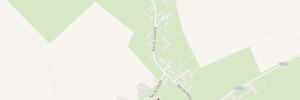 Plan du 1 Rue du Caqueret - Neville à Vicq-sur-Mer