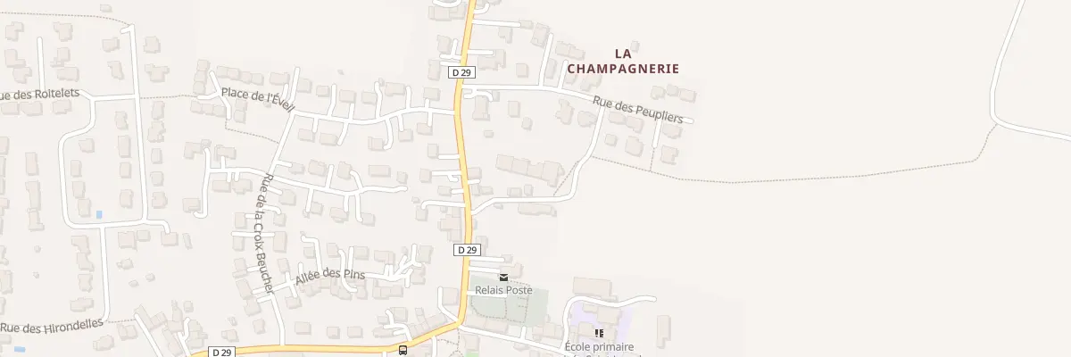 Plan du 5065 Rue des Lavandières à Marpiré