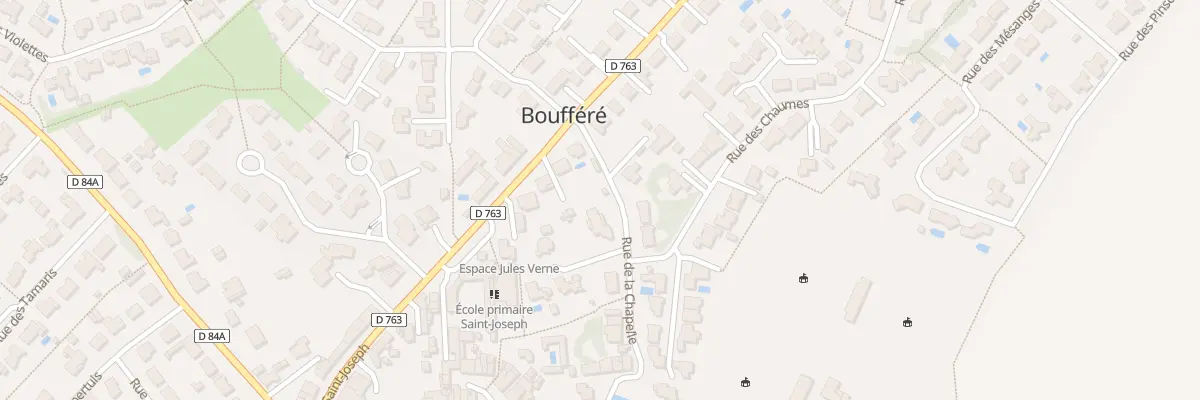 Plan du 2B Rue de la chapelle à Montaigu-Vendée