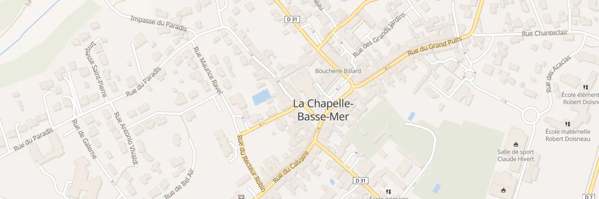 Plan du 28 Pl de l’Eglise Chapelle Bm à Divatte-sur-Loire