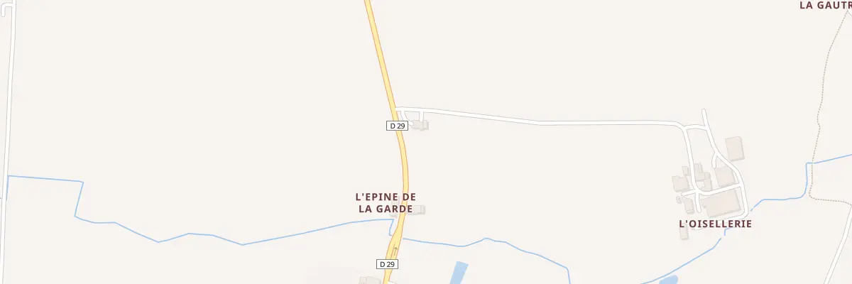 Plan du 12 L’Oisellerie à Marpiré