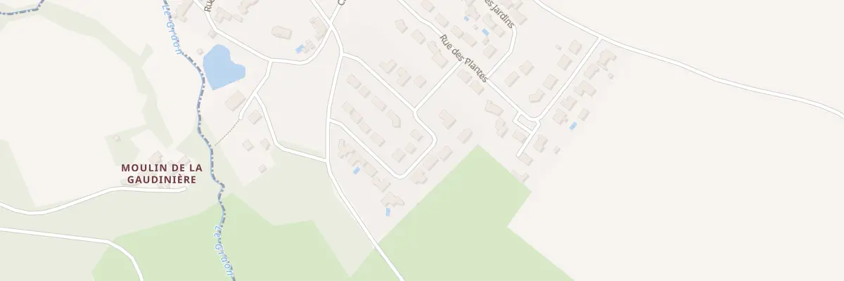 Plan du 13 Rue des ruchers au Champ-Saint-Père
