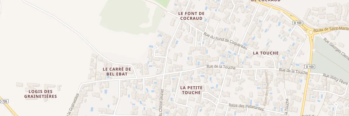 Plan du 13 Rue du Chiron Jaunet à La Flotte