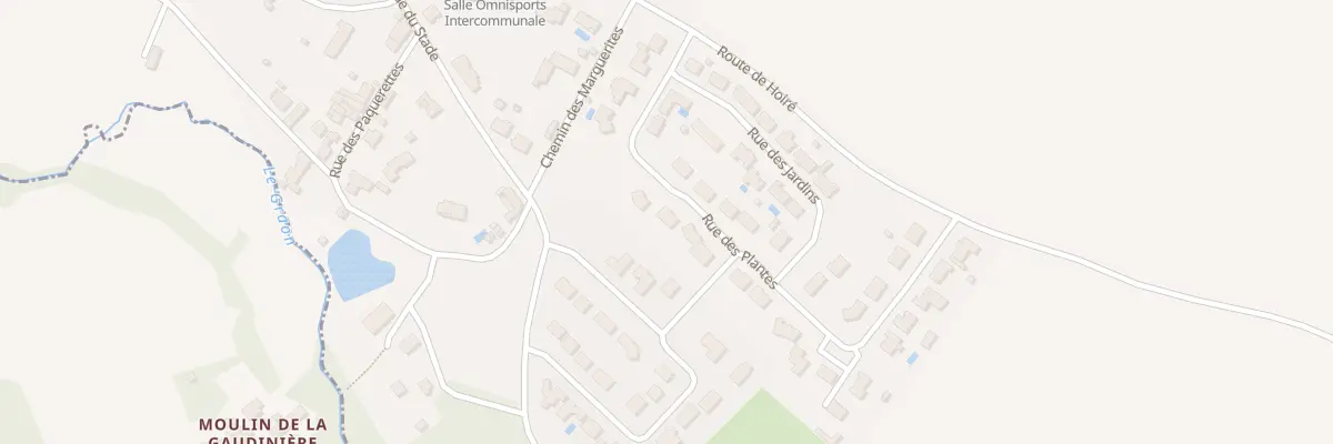 Plan du 12 Rue des plantes au Champ-Saint-Père