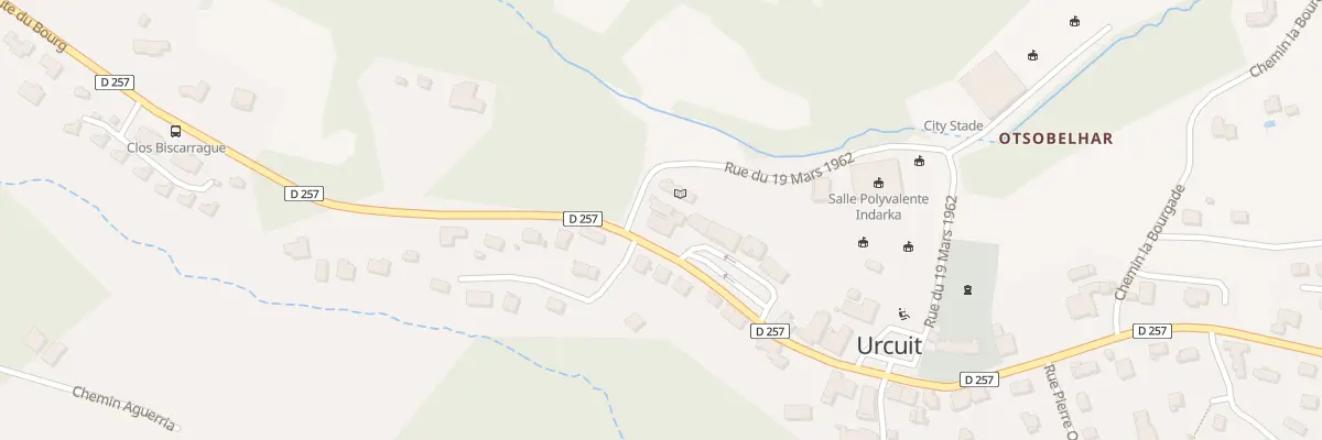 Plan du 1 Pl Sallaberry à Urcuit