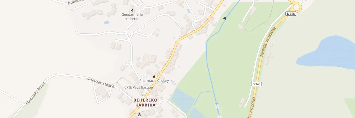 Plan du 319 Behereko karrika à Saint-Étienne-de-Baïgorry