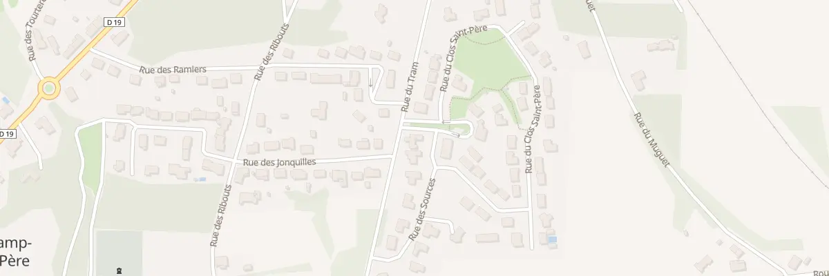 Plan du 2 Rue des sources au Champ-Saint-Père