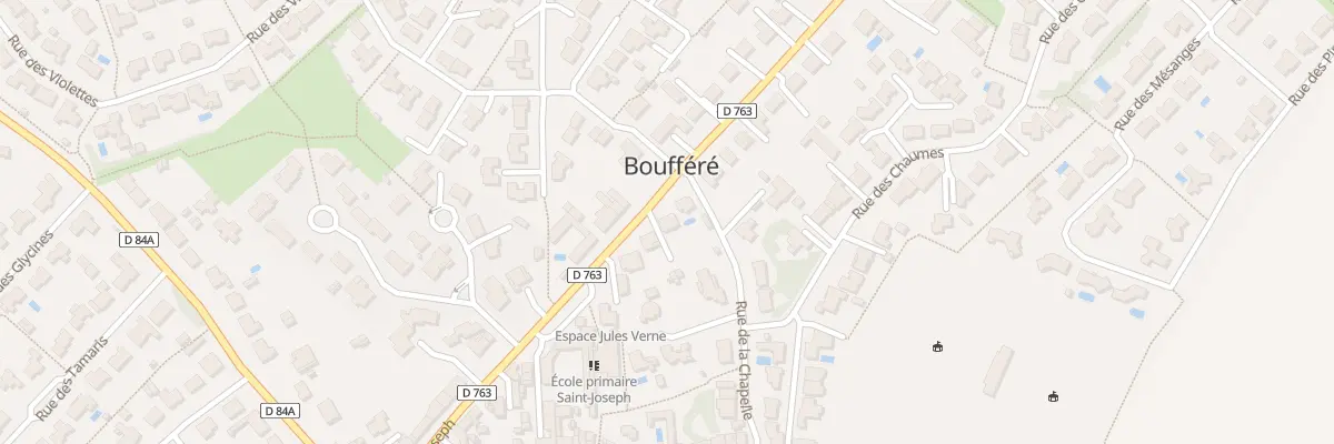 Plan du 30 Rue Saint Joseph Bouffere à Montaigu-Vendée