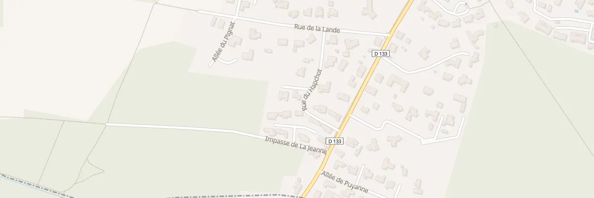 Plan du 8 Rue du Hapchot à Tosse