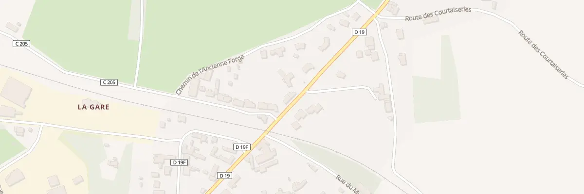 Plan du 5 Rte de Mareuil au Champ-Saint-Père