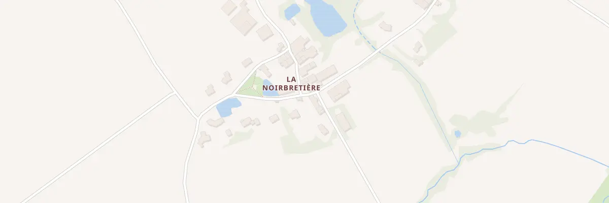 Plan du 13 La Noirbretière aux Brouzils