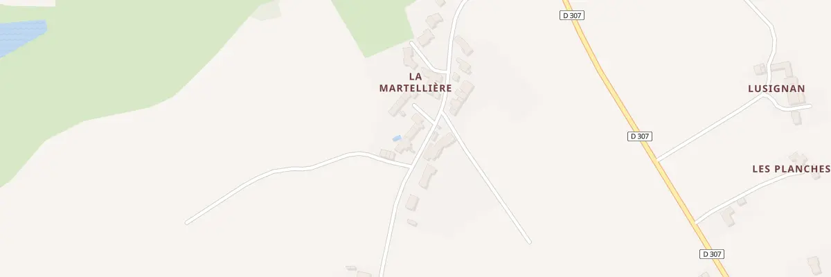 Plan du 195 La Marteliere au Loroux-Bottereau