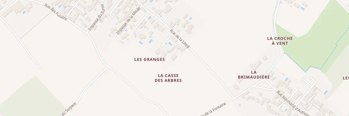 Plan du 60 Rue de la Littré à Saint-Pierre-d’Oléron