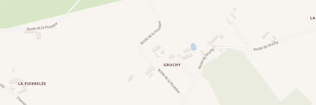 Plan du 13 Rte de Gruchy à Appeville
