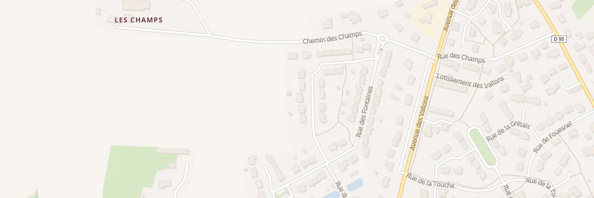 Plan du 12 Rue du Ruisseau à Louvigné-de-Bais