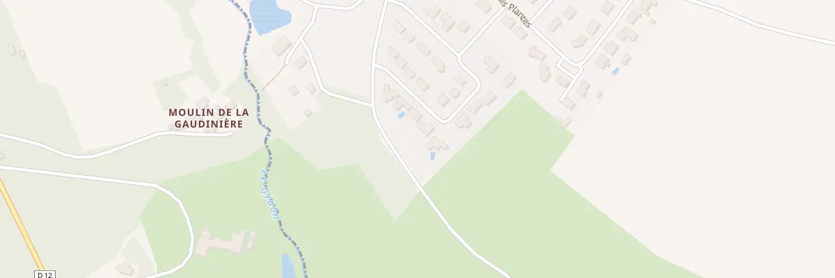 Plan du 8 Rue des ruchers au Champ-Saint-Père