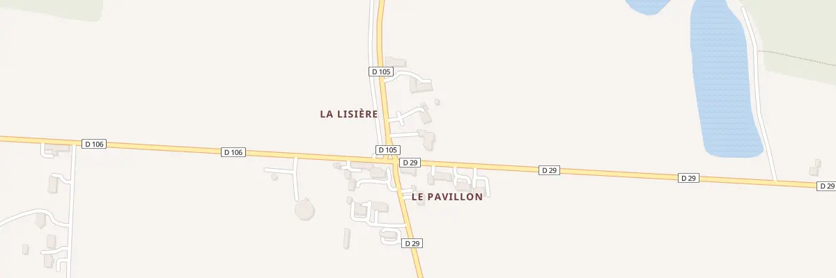 Plan du 6038 La Lisière à Marpiré