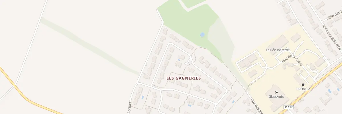 Plan du 10 All des Alouettes à Saint-Lumine-de-Clisson