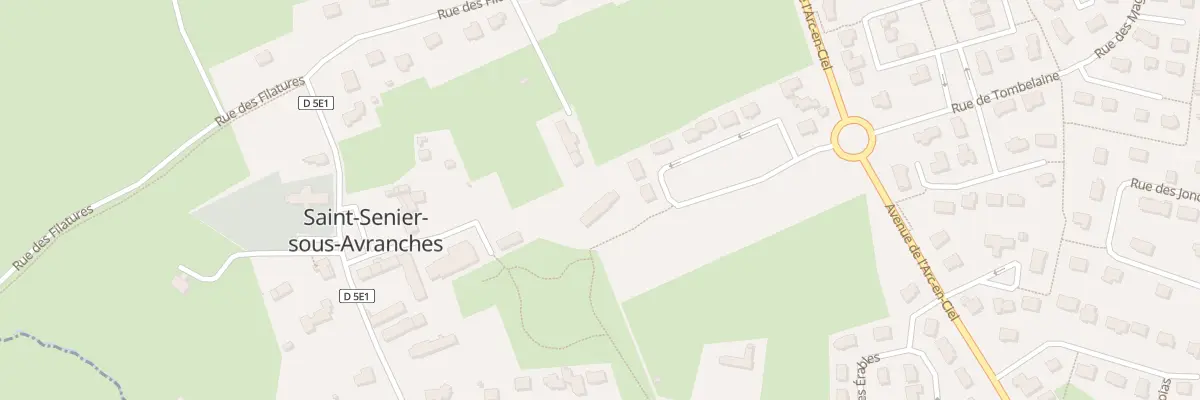 Plan du 56 Rue des Filatures à Saint-Senier-sous-Avranches
