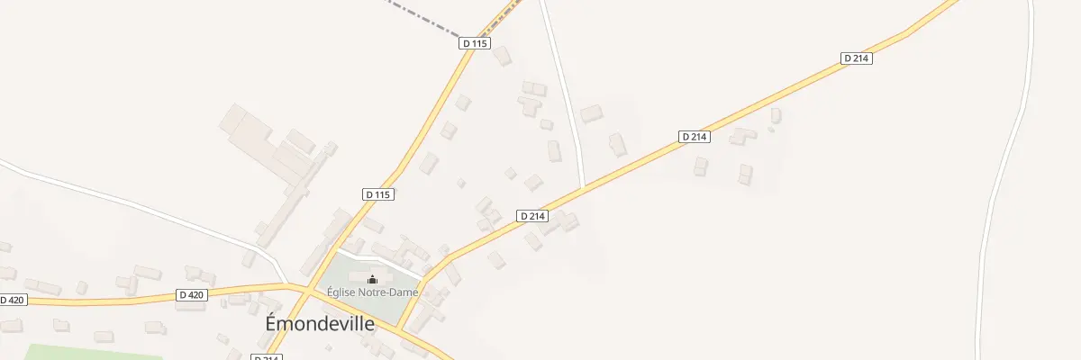 Plan du 45 Hameau de l’Eglise à Émondeville