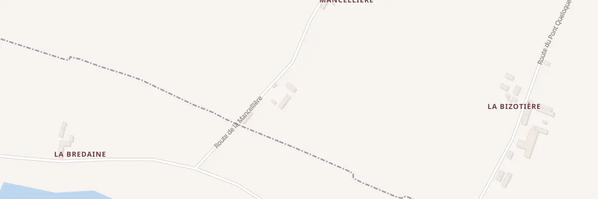Plan du 9 La Mancelliere à Marchésieux