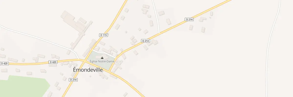 Plan du 48A Hameau de l’Eglise à Émondeville