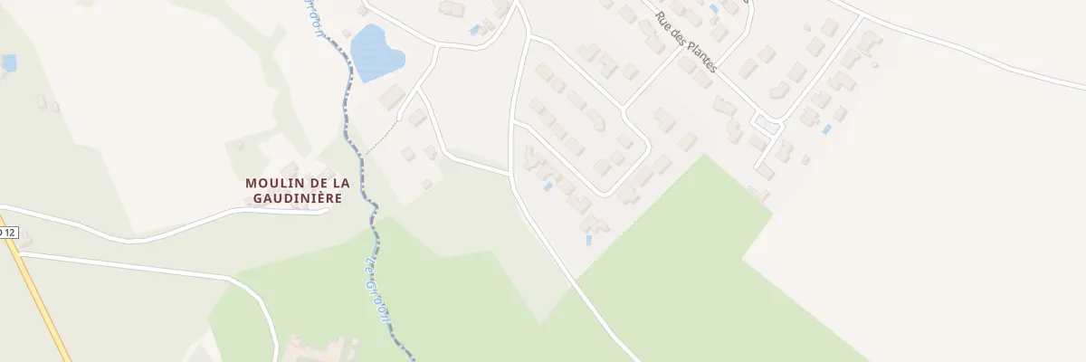 Plan du 4 Rue des ruchers au Champ-Saint-Père