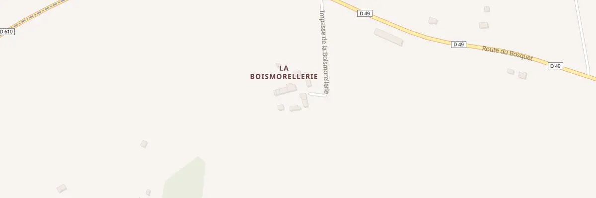 Plan du 4 La Boismorellerie à Saint-Denis-le-Gast