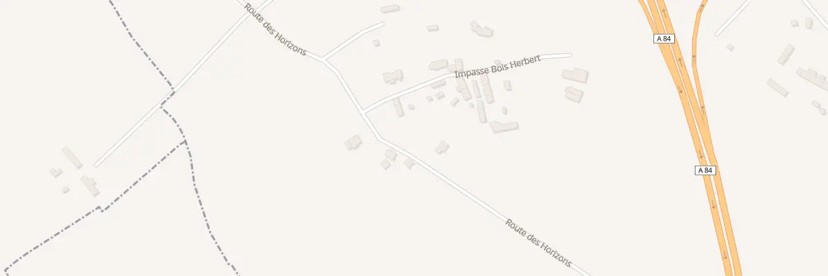 Plan du 3 Le Bois Herbert à Poilley