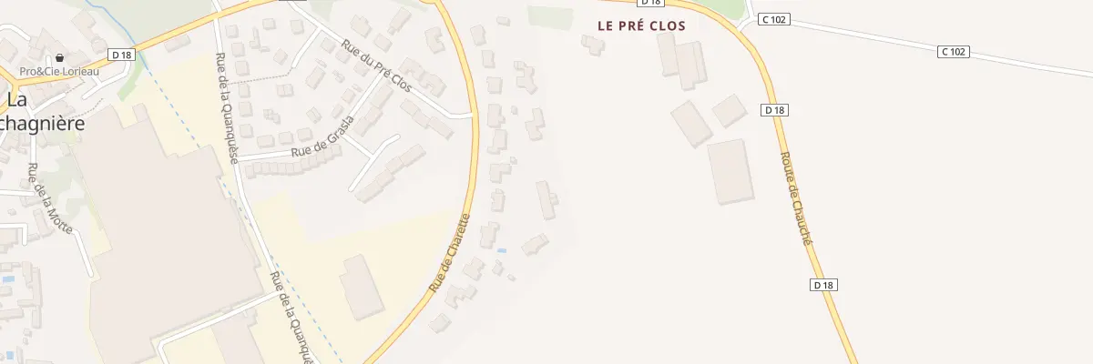 Plan du 15B Rue de charette à La Copechagnière