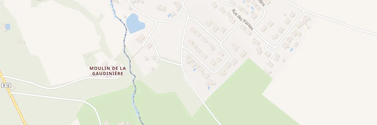 Plan du 2 Rue des ruchers au Champ-Saint-Père