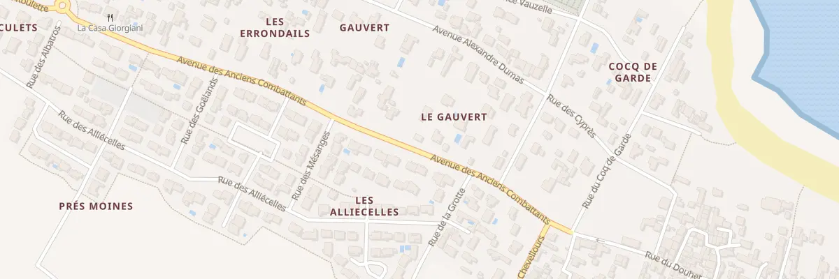 Plan du 48 Av des Anciens Combattants à La Brée-les-Bains