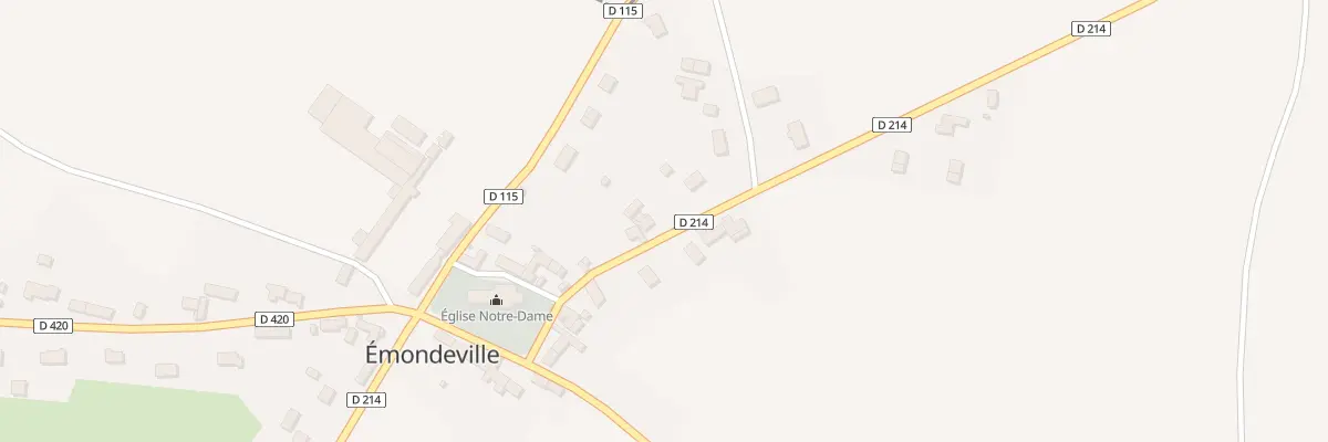 Plan du 41 Hameau de l’Eglise à Émondeville