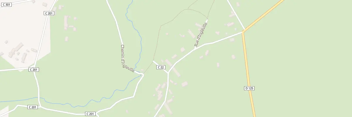 Plan du 28 Rue d’Ingleville à Tocqueville