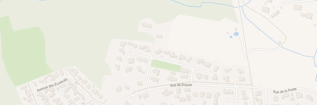 Plan du 8 Rue Nicole Sainte-Marie à Tosse