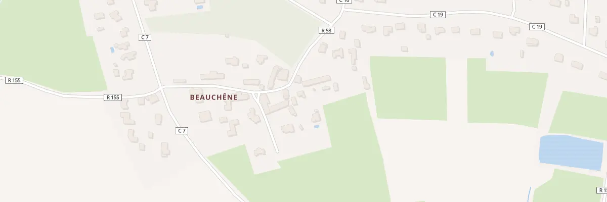 Plan du 28 Beauchene à Erbray