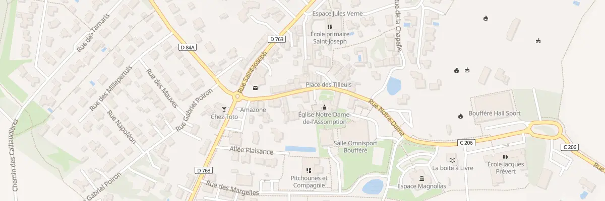 Plan du 22 Pl de l’Eglise Bouffere à Montaigu-Vendée