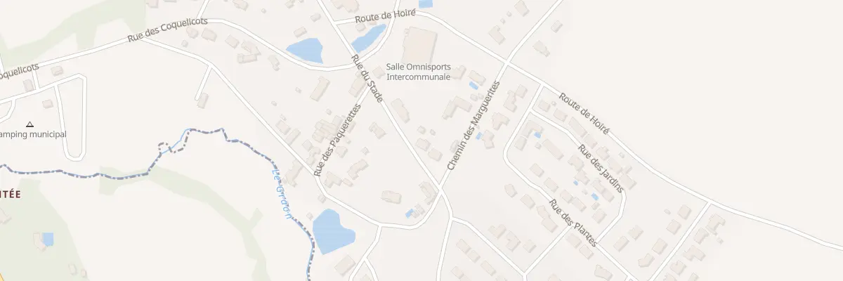 Plan du 15 Rue du stade au Champ-Saint-Père