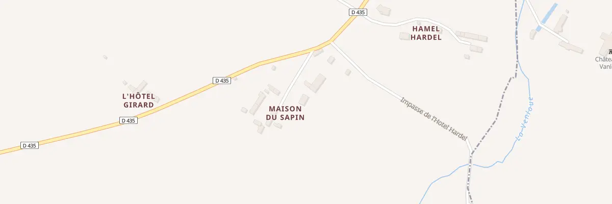 Plan du 53 Rte de la Térouzière à Montcuit