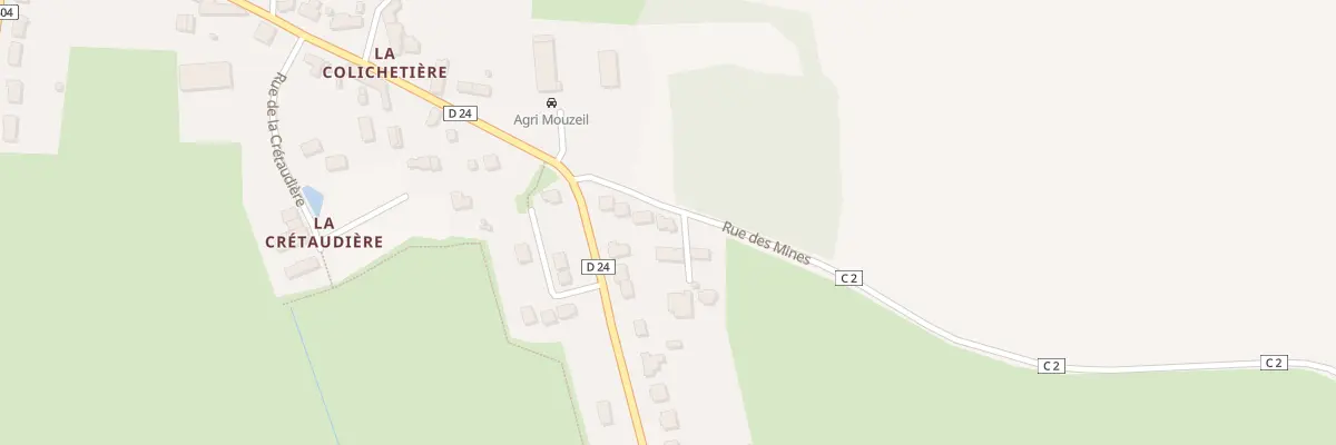 Plan du 6 Rue des Mines à Mouzeil