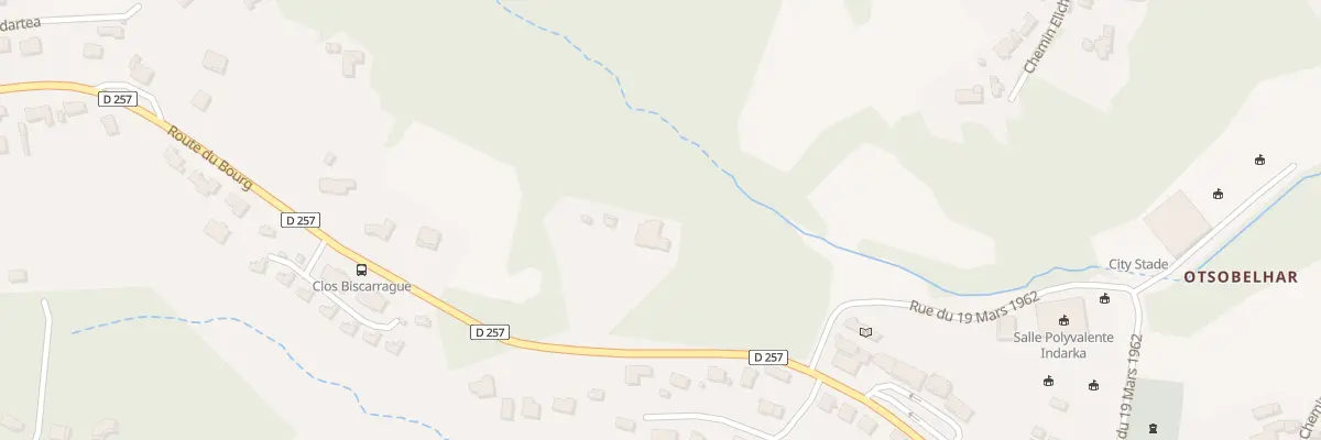 Plan du 1321 Rte du Bourg à Urcuit